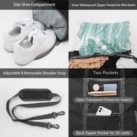 Nike 35L Könnyű Sporttáska Cipőtartóval, Fekete 3