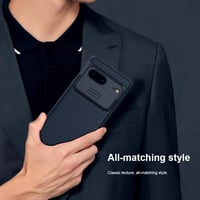 Google Pixel 7 vékony tok beépített kameravédővel és ütésálló kerettel 3