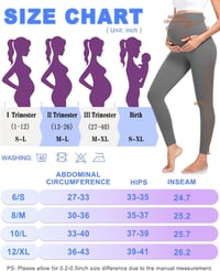 ACTINPUT Kismama Leggings - Magasderekú Fekete Elasztikus Nadrág - Átlátszatlan Kényelmes Viselet Várandós Nőknek - S Méret 6