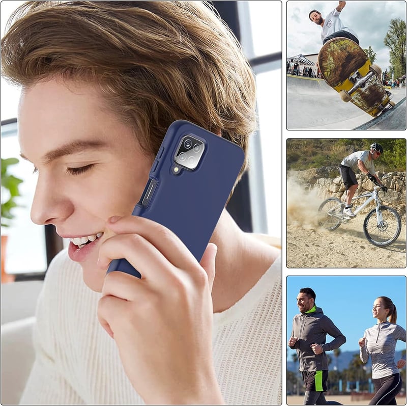 Samsung Galaxy A72 360 fokos ütésálló tok beépített kijelzővédővel