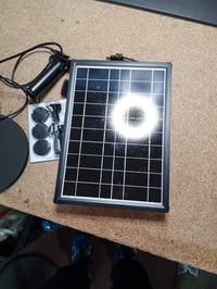 Solarni panel 8W 3600 mAh – iz seta, bez jedinice i cijevi za vodu od 1,5 m — nedostaju fontana i cijev za vodu (stanje: vidi 2. sliku) 2
