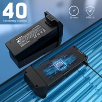 TEEROK T18 Összecsukható Drón 2K HD Kamerával, 5G WiFi FPV, Kefementes Motorral, 100m Hatótáv, Optikai Pozicionálás, Kezdőknek és Gyerekekne 4
