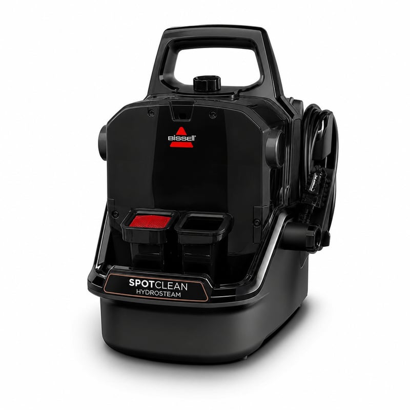 Bissell SpotClean HydroSteam 3689N Čistič kobercov a čalúnenia 1000W - Používaný, nekompletný (chýbajú nádrže na vodu a (stav: pozri 2. obrázok)