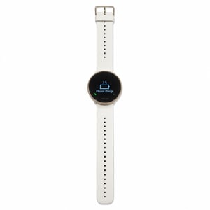Ceas inteligent de fitness Polar Ignite 2 cu GPS și monitorizare cardiacă, planuri de antrenament personalizate, alb — fără încărcător, utilizat