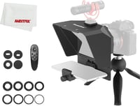 AMBITFUL Teleprompter Kit mobiltelefon és DSLR kamerához távirányítóval 1