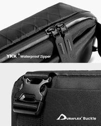 TomToc X-Pac vízálló mini oldaltáska 4L - Kompakt unisex válltáska 6