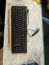 Set tastatură și mouse cu fir Trust Taro, layout german QWERTZ — fără mouse (stare: vezi a 2-a imagine) 2