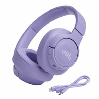 Căști Bluetooth JBL Tune 720BT mov - Defecte, funcționează parțial: butoane blocate/greoaie (stare: vezi imaginea nr. 2) 1