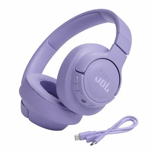 Căști Bluetooth JBL Tune 720BT mov - Defecte, funcționează parțial: butoane blocate/greoaie (stare: vezi imaginea nr. 2)