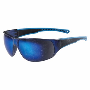Unisex športové slnečné okuliare Uvex Sportstyle 204, modrá/modrá, 100 % UV ochrana, kategória filtra 3 — poškriabané, špinavé (stav: pozri 2. obrázok)