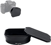 Fujifilm XF18mm F1.4 objektívhez JJC fém napellenző lencsevédővel 1
