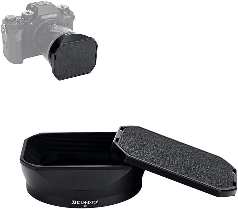 Fujifilm XF18mm F1.4 objektívhez JJC fém napellenző lencsevédővel