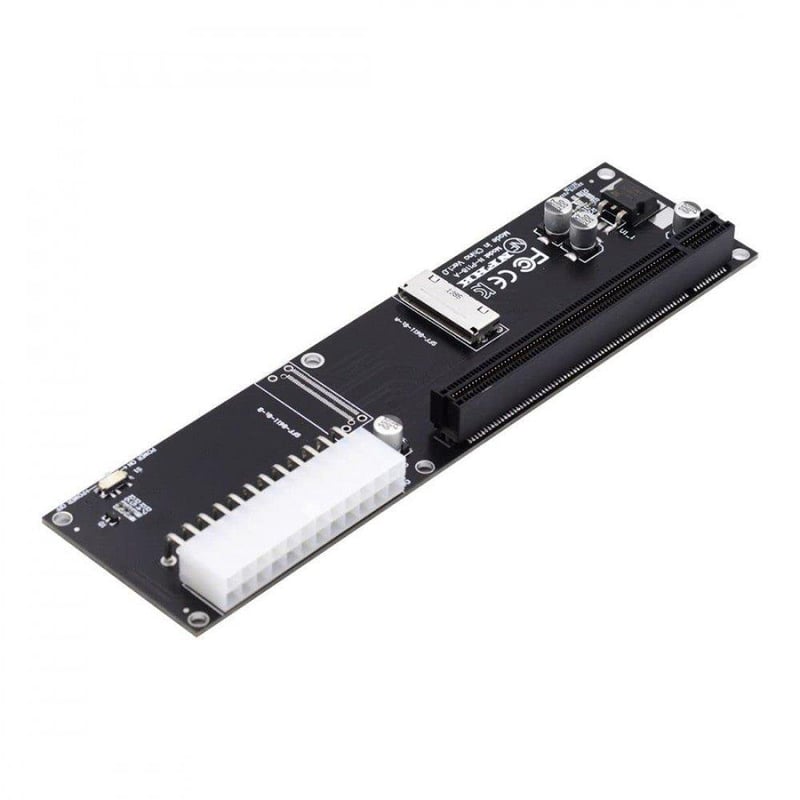 Oculink SFF-8612 PCIe X16 Adapter ATX Tápcsatlakozóval