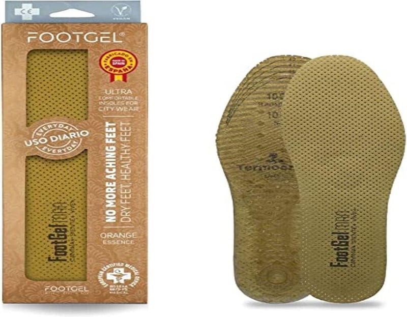 Narancs Footgel Zselés Talpbetét Férfiaknak 43-46-os Méretben