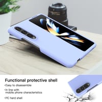 Samsung Galaxy Z Fold 4 5G Lila Védőtok 4