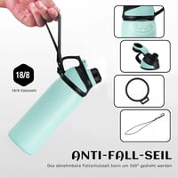 Fjbottle mágneses zárású rozsdamentes acél kulacs 400-1000ml - BPA-mentes, szénsavas italokhoz 3