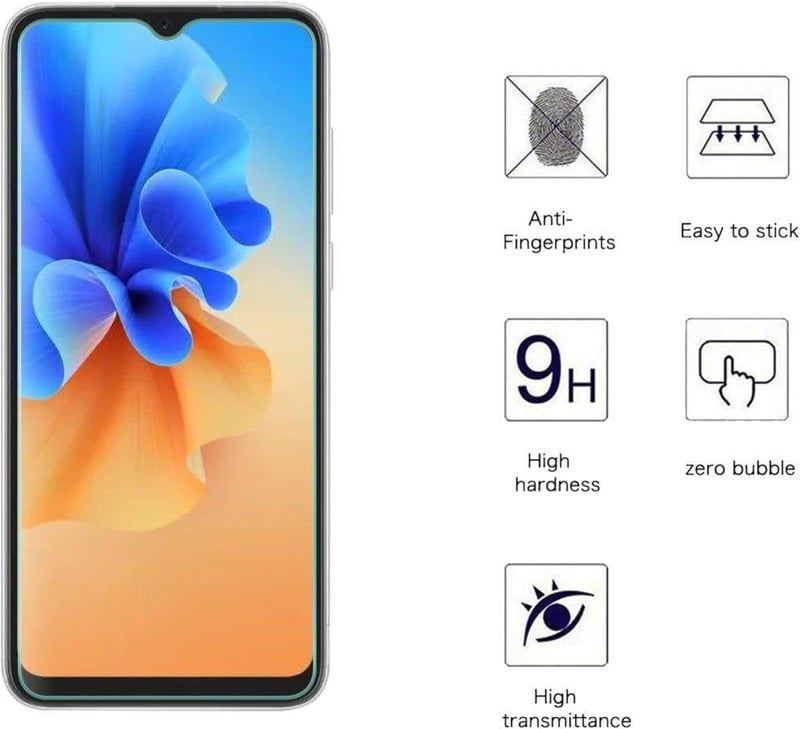 Blackview A55 Pro edzett üveg képernyővédő fólia, 2db - Prémium minőség