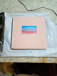 Exacompta Skandi fotóalbum 60 fotóhoz, 30 fehér oldal, 25x25 cm, bársony borítóval, személyre — sérült borító (állapot: lásd a 2. képet) 2
