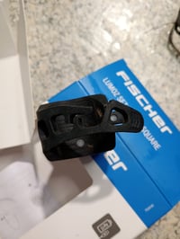 Fischer Square set svjetala za bicikl 90 lm, 40/20 Lux — neispravno, djelomično radi: potrgan remen, bez USB kabela (stanje: vidi 2. sliku) 2