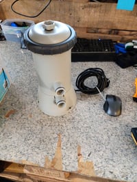 Pompă cu filtru cu cartuș Intex C530 Krystal Clear pentru piscină, 2006 l/h — defectă, pentru piese: nu pornește (stare: vezi imaginea 2) 2