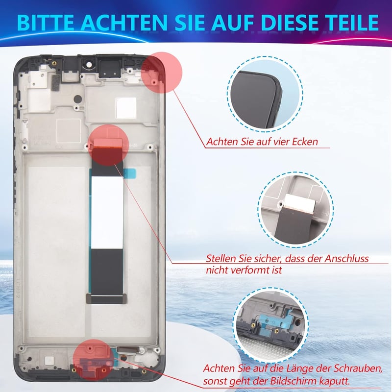RongZy LCD Kijelző Csere Xiaomi Poco M3/Redmi 9T Telefonokhoz - Érintőképernyős Digitalizáló Fekete Kerettel, Szerelési Eszközökkel

AI: Ron