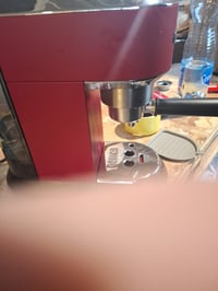 De'Longhi Dedica Style kézi tejhabosítós espresso kávégép, piros színű, karban tartott használt állapot 4