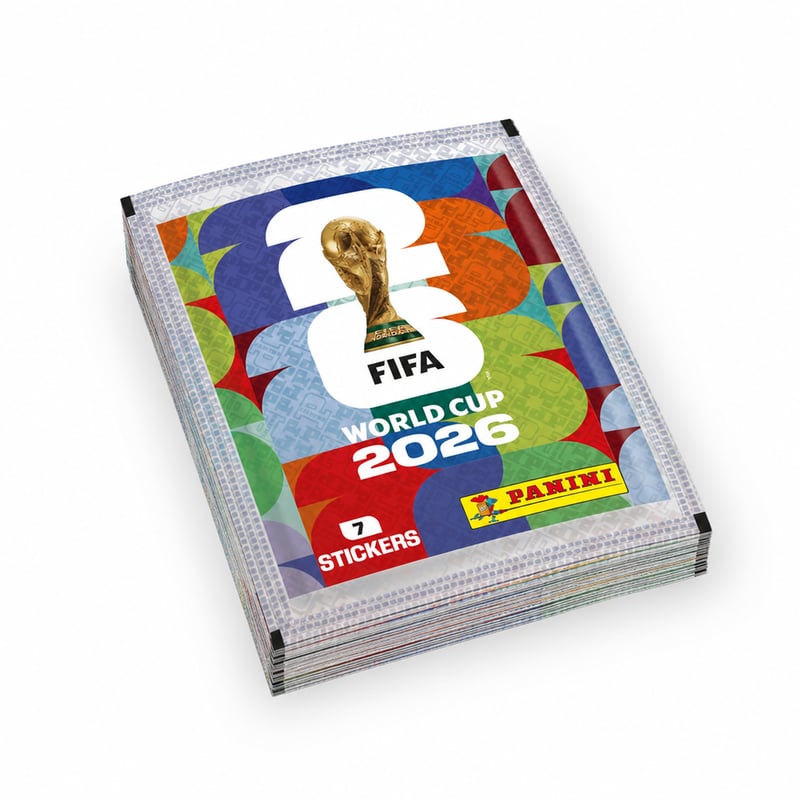 Panini FIFA World Cup 2026 kolekcija sličica 50 paketića - Nogometni set sličica — nedostaje 12 paketića (stanje: vidi 2. sliku)