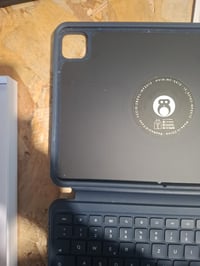 HOU Rotating Keyboard Case iPad Air 11 colos (M3/M2) 2025 és Pro 11 készülékekhez, levehető mágneses tok érintőpaddal, RGB háttérvilágítás 4