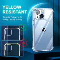 Apple iPhone 14 Átlátszó Szilikon Védőtok - Ütésálló TPU 5
