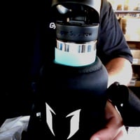 Super Sparrow termos boca od nehrđajućeg čelika 1000 ml, tirkizna, bez BPA, standardni otvor, s poklopcem sa slamkom i bambusovim poklopcem, H — set od 1 kom. 4