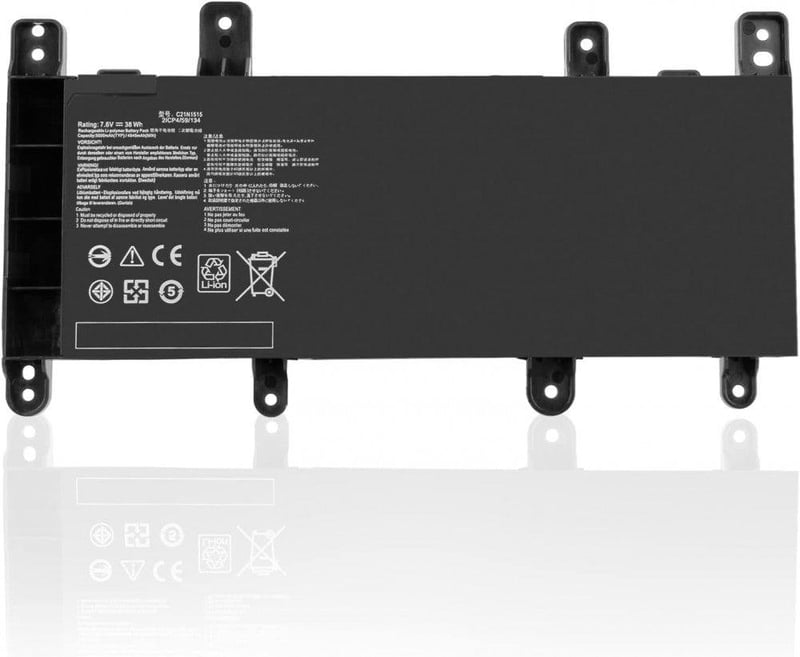ASUS K756U, X756, R753U laptopokhoz Exmate 5000mAh nagy kapacitású akkumulátor