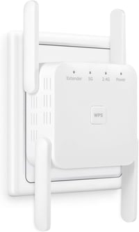 TP-Link AC1200 Dual Band WiFi Jelerősítő 4 Antennával, LAN Porttal 1