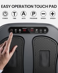 RENPHO Elektromos Lábmasszírozó 20 Sebességgel, 5 Üzemmóddal, Távirányítóval - Talpi Izomfeszülés és Plantáris Fasciitis Enyhítésére 4