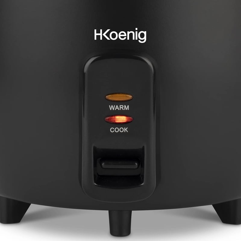 Koenig ORYZA8 1,8L-es rizsfőző, tapadásmentes edénnyel és melegen tartó funkcióval