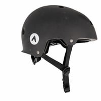 ATTABO Genes kaciga za skateboard i romobil, ABS čvrsta školjka, 11 otvora za ventilaciju, crna, veličina M — zaprljana površina (stanje: vidi 2. sliku) 1