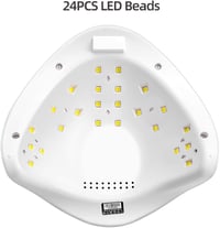 SUNUV Smart 2.0 LED UV műköröm lámpa 36W, időzítővel és LCD kijelzővel 5