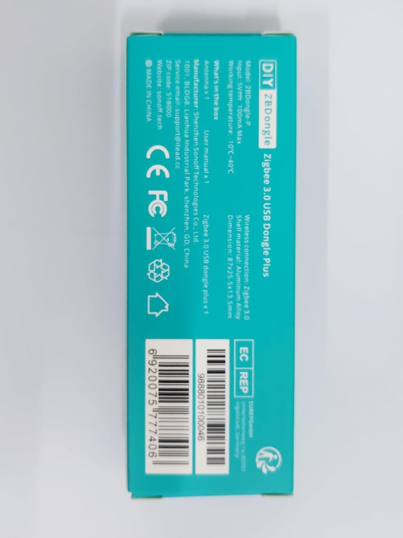 SONOFF Zigbee 3.0 USB Adapter - Okosotthon Vezérlő Stick Home Assistant és Zigbee2MQTT Rendszerekhez