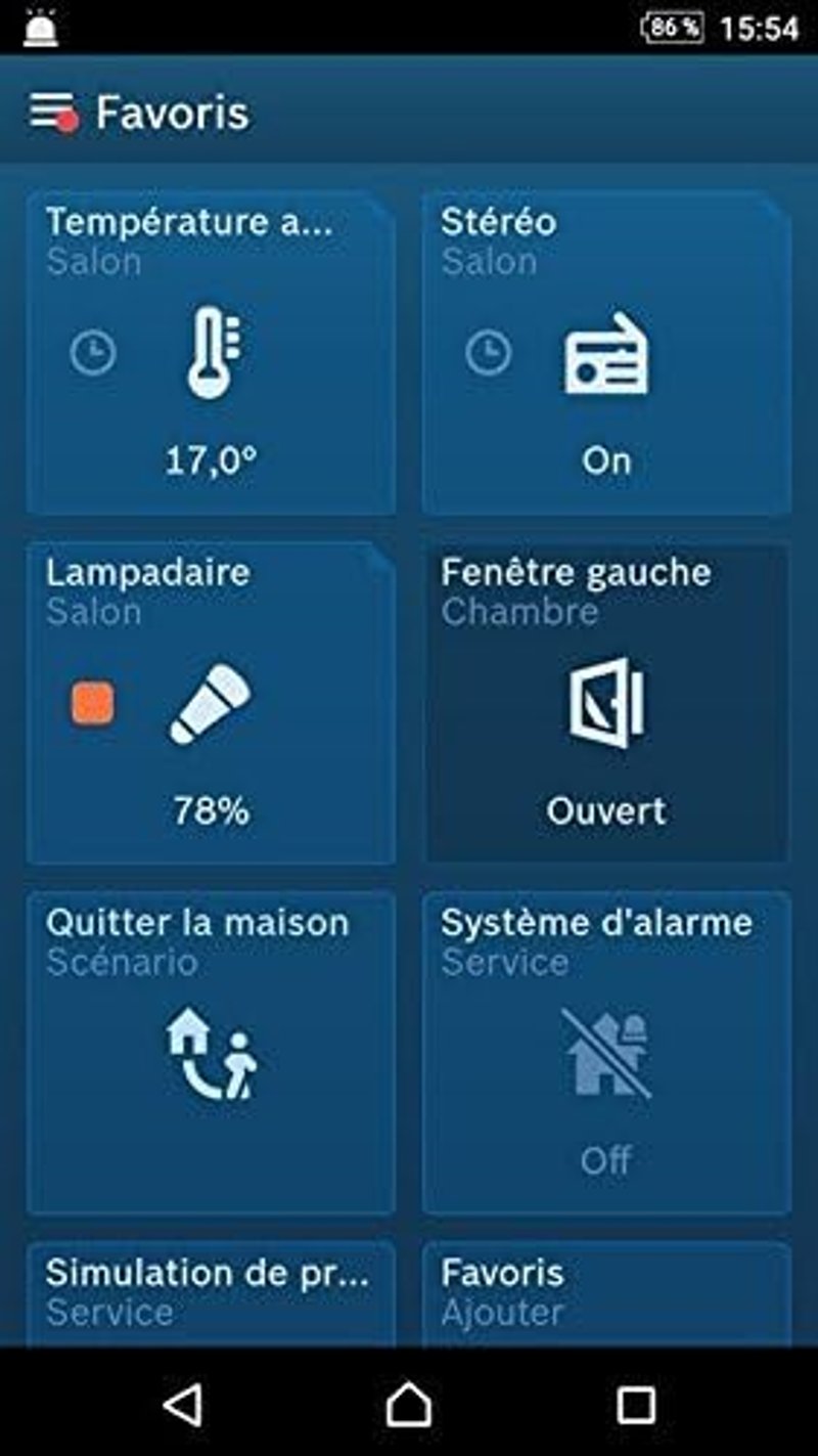 Bosch Smart Home Controller - Okosotthon rendszer központi vezérlőegysége, LCD kijelzővel, applikációval, fali rögzítéssel