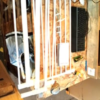 Poartă de siguranță hauck Open N Stop 2, albă, 84-89 cm, cu extensie de 9 cm - utilizată, urme ușoare de uzură — lipsește 1 șurub (stare: vezi a 2-a fotografie) 5