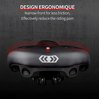 Șa de Bicicletă YOUNGDO cu Gel - Ergonomică, Respirabilă, Absorbantă de Șocuri, Scaun Bicicletă pentru MTB și Biciclete de Șosea, Husă Impermeabilă 2