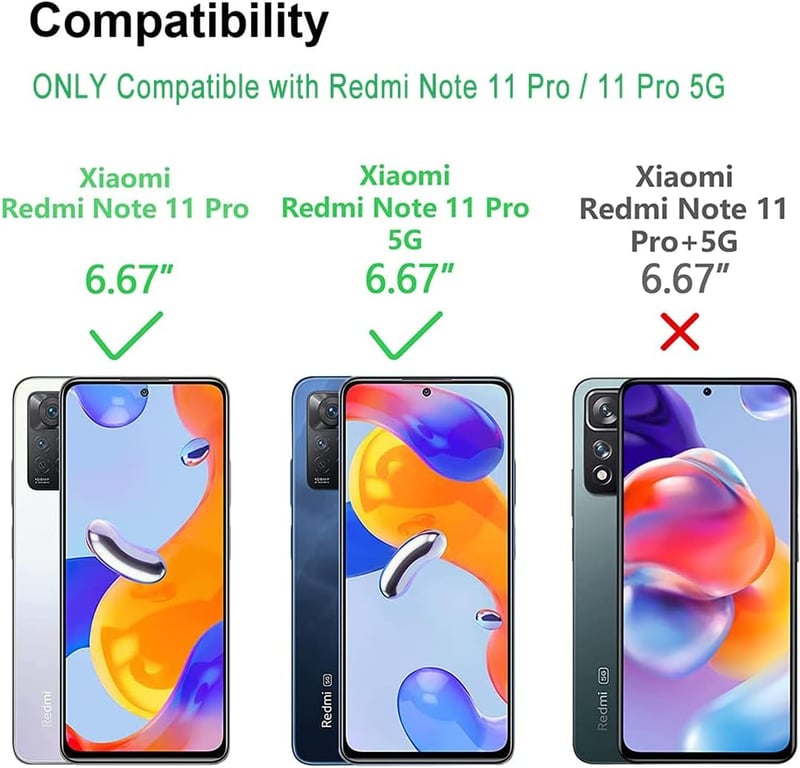 Xiaomi Redmi Note 11 Pro kameravédős tok, 360°-os gyűrűvel, mágnessel - Fekete