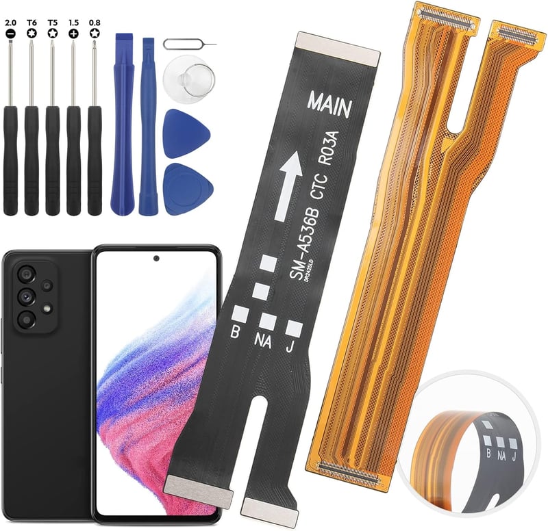 Samsung Galaxy A53 5G A536 2022 kompatibilis flex kábel, főlap összekötő