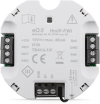 Homematic IP Wiegand Interfész - Smart Home Rendszerbe Integrálható Kódzár Csatlakozó, Szürke, 12V, eQ-3 AG HmIP-FWI 1