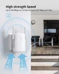 TP-Link 1200 Mbps-os Dual Band WiFi Jelerősítő - Routerrel Kompatibilis 3