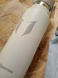 Super Sparrow FlipFlow dječja boca 350 ml - nehrđajući čelik — na bočnoj strani boce nalaze se ogrebotine (stanje: vidi 2. sliku) 2
