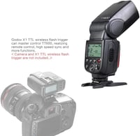 Godox TT600 2.4G Vezeték Nélküli Vaku GN60 1/8000s HSS - Canon Nikon Pentax Olympus Fujifilm Kompatibilis Rendszervaku 4