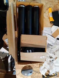 Lampadar EGLO Barbotto – lampă tip stâlp modernă pentru living și dormitor, negru-auriu, componentă ușor zgâriată (stare: vezi a 2-a imagine) 4