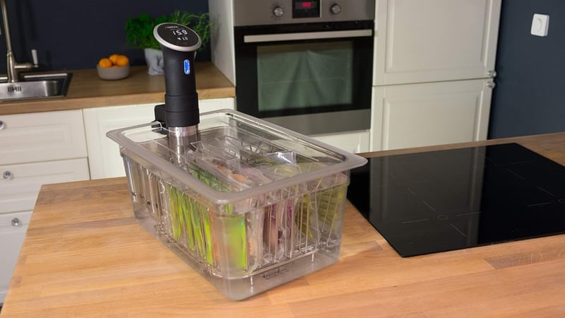 LIPAVI C15 Sous Vide fürdő - 18 literes átlátszó polikarbonát vízfürdő