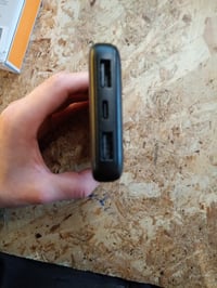 Denver PBS-10010B Powerbank 10000 mAh fekete - hordozható külső akkumulátor töltő — töltőkábel nélkül (állapot: lásd a 2. képet) 3