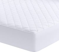 Utopia Bedding Fehér Steppelt Matracvédő 90x190 cm - Mély Zsebes, 38 cm-ig Nyújtható 7